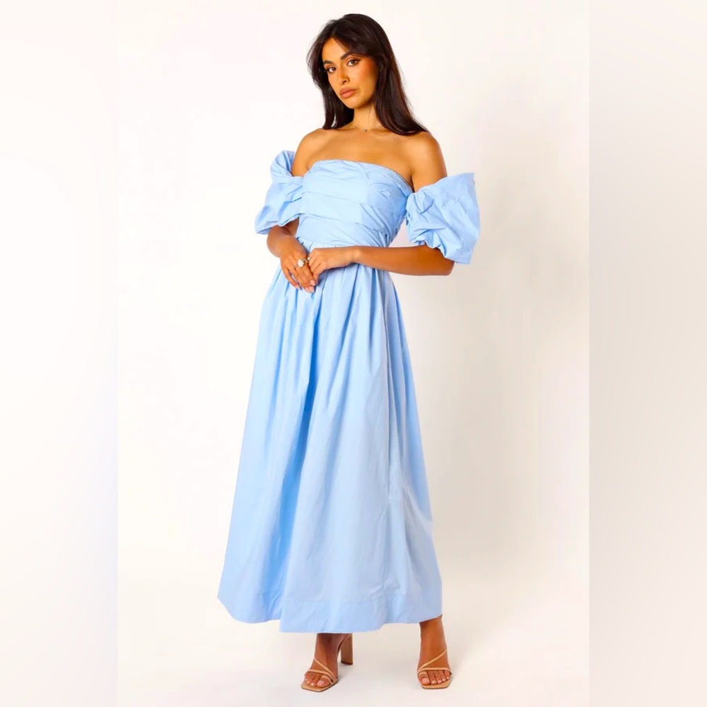 Petal & Pup | Solana Off Shoulder Midi Dress